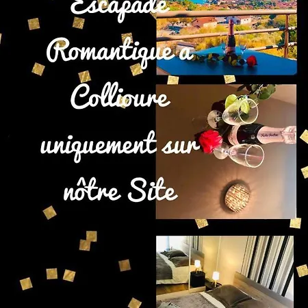 Sous Le Soleil Vue Mer, Parking Inclus , Clim ,wifi Apartment Collioure