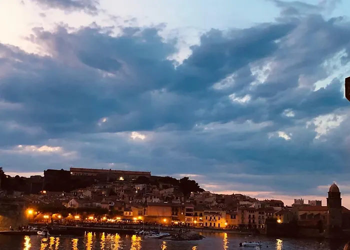Sous Le Soleil Vue Mer, Parking Inclus , Clim ,wifi Apartamento Collioure